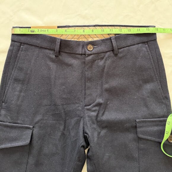 Vintage Banana Republic Men's Straight Wool Pants - Picture 6 of 16